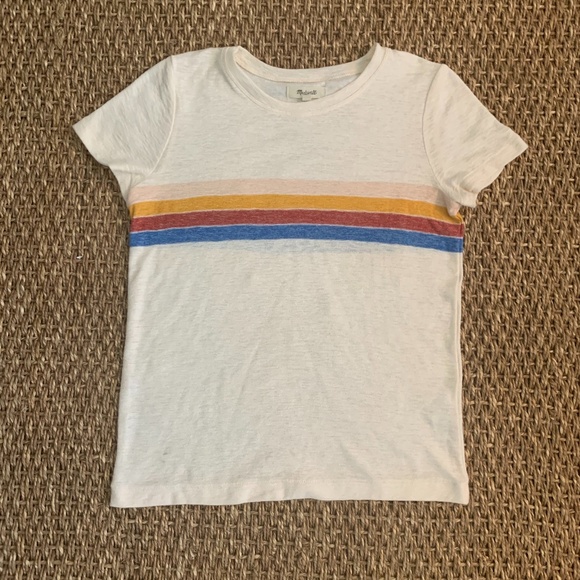 Madewell Short Sleeve Top Extra Small XS - Picture 1 of 2